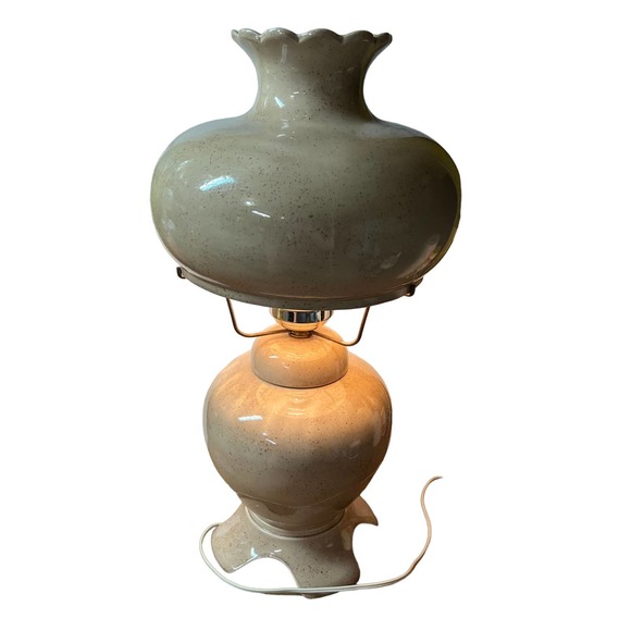 Antique GWTW Hurricane Parlor Lamp 24" MidCentury Nite Lite Gone W The Wind - Picture 3 of 12